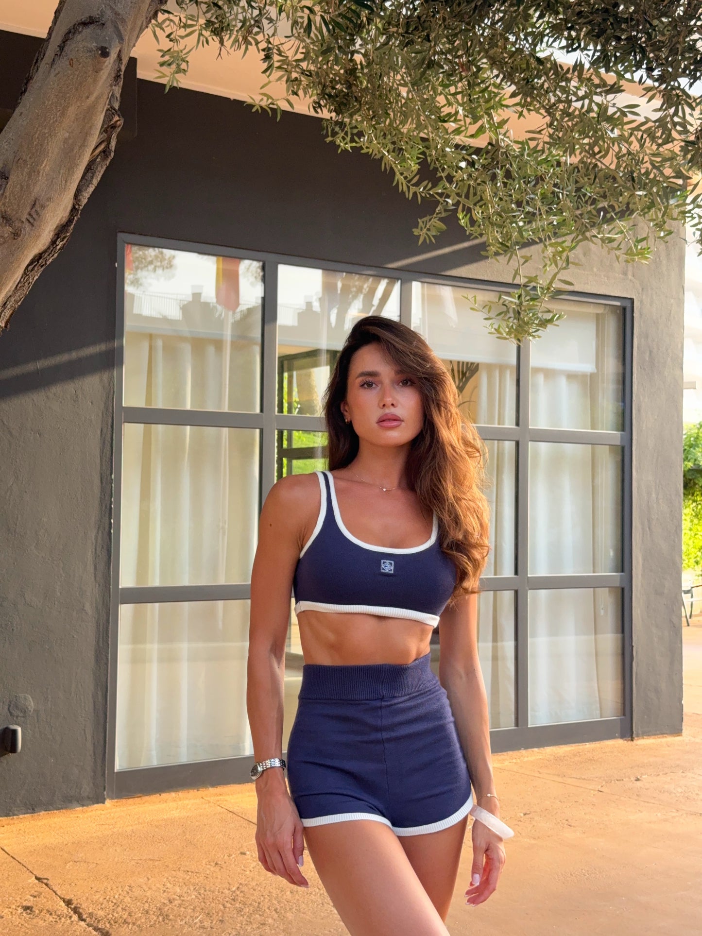 TRACK KNIT SET SS'26 WHITE