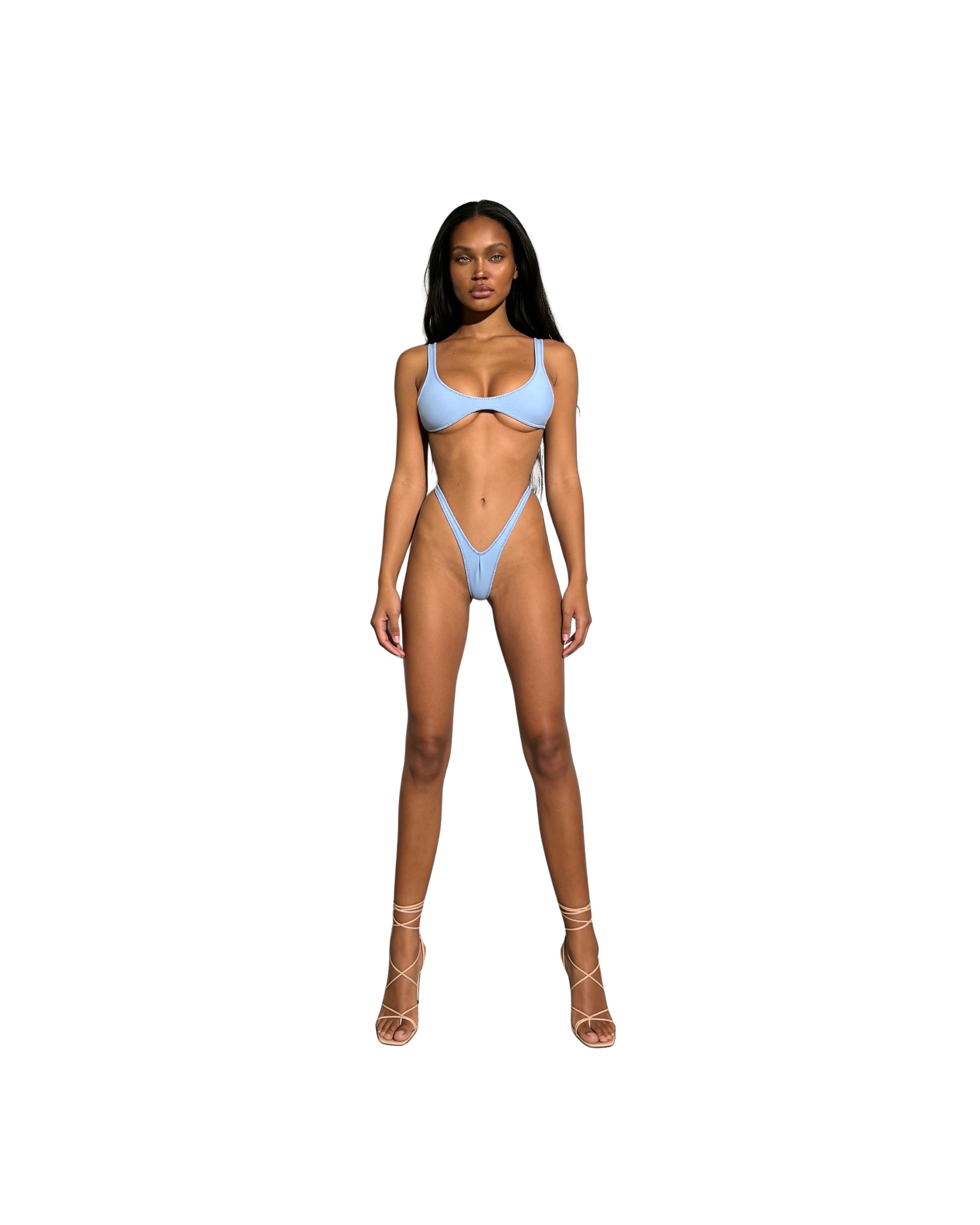 SWIMSUIT NAKED [ LIGHT BLUE ]
