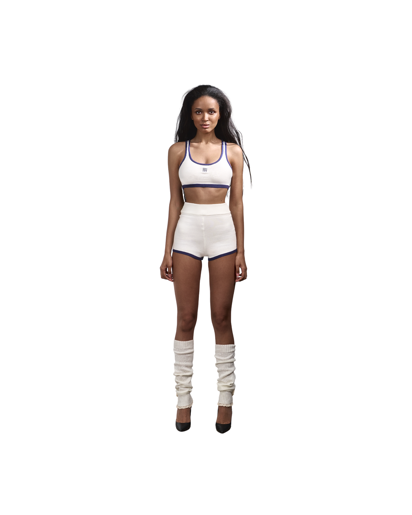 TRACK KNIT SET SS'26 WHITE
